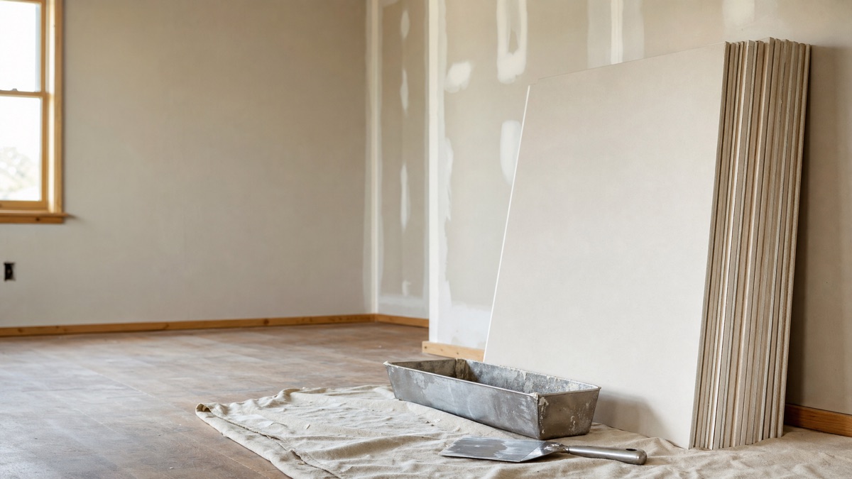 Drywall Calculator: Sheets, Mud, Tape & Screws